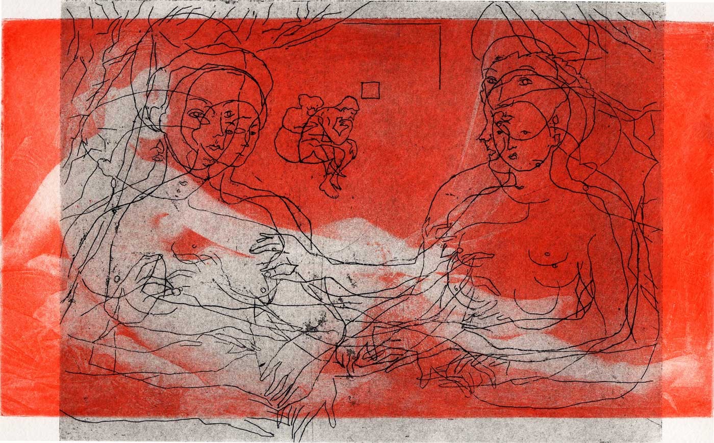 Visuel de Double Dame - École de Fontainebleau Ingres