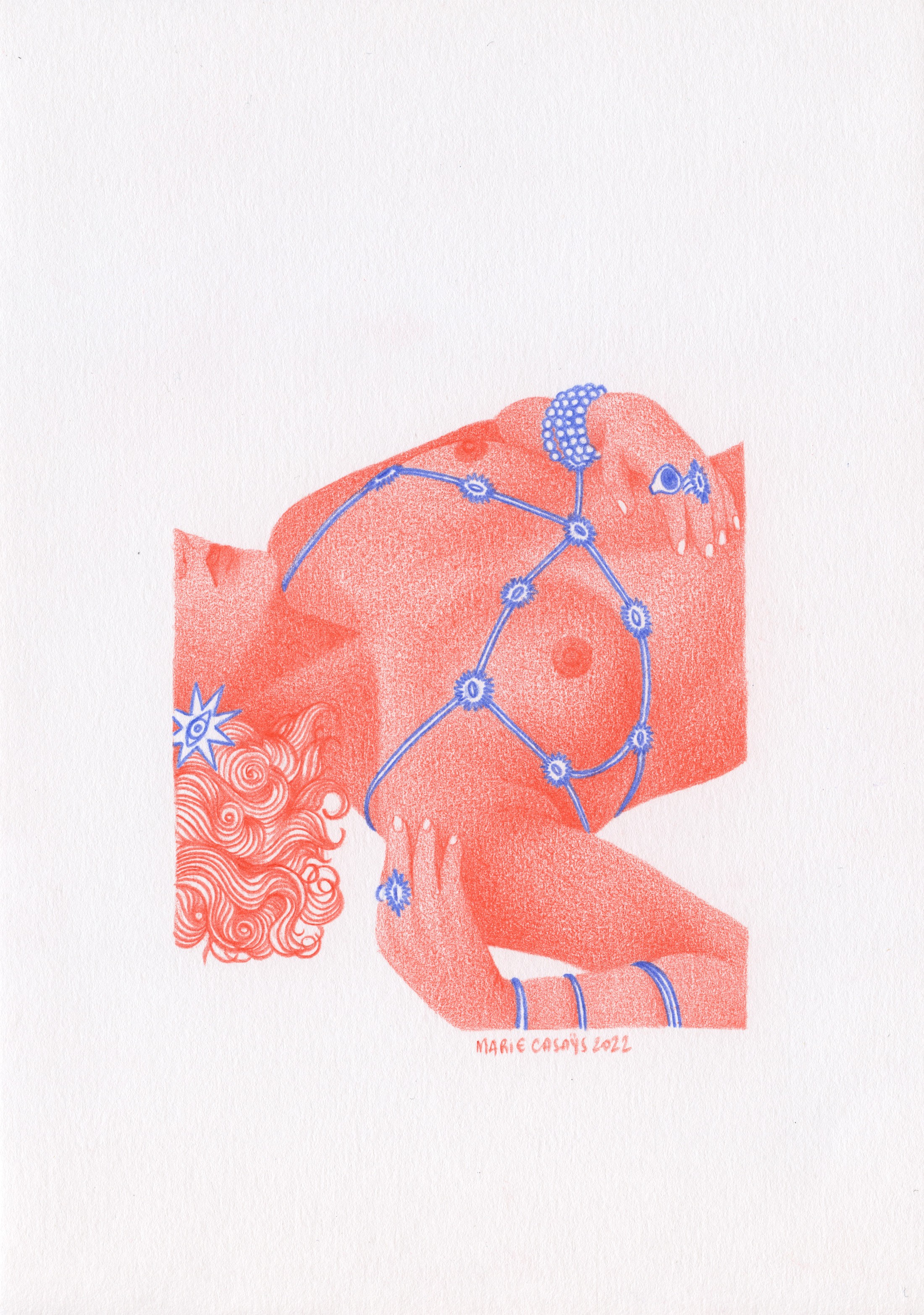 Visuel de Inktober - Poitrine bijoux